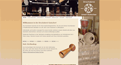 Desktop Screenshot of drechslerei-gutscher.at